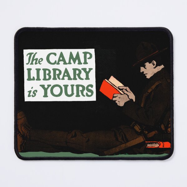 Item preview, World War I Camp Library 1917 Military designed and sold by Pixelchicken.
