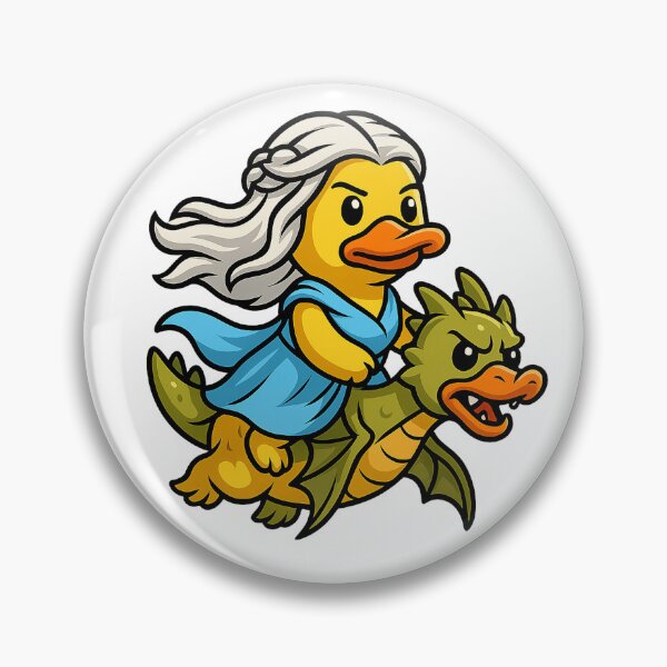 Item preview, Duck of Thrones - Daenerys on Dragon designed and sold by Patolabs.