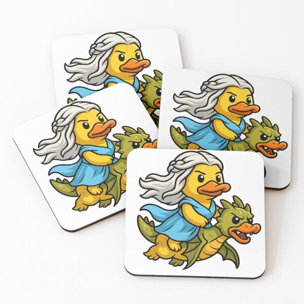 Item preview, Duck of Thrones - Daenerys on Dragon designed and sold by Patolabs.