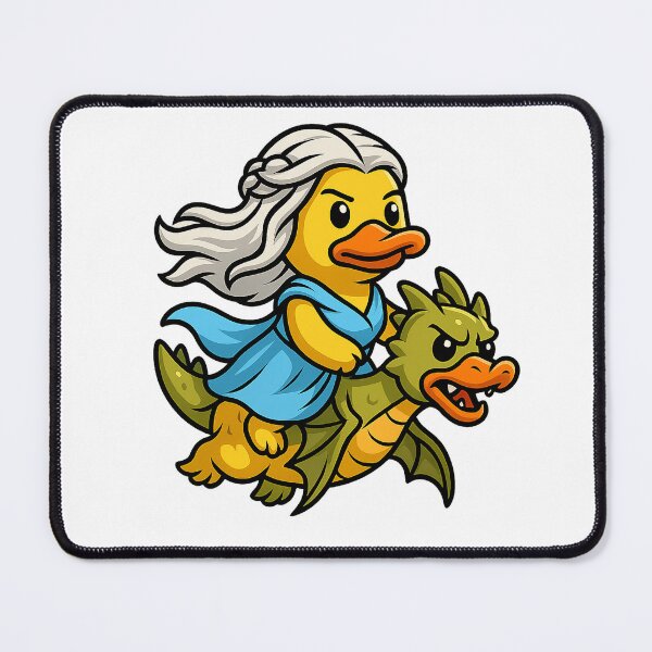 Item preview, Duck of Thrones - Daenerys on Dragon designed and sold by Patolabs.