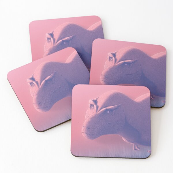 Item preview, Pink Sunset Tyrannosaurus rex designed and sold by Dino-drawings.