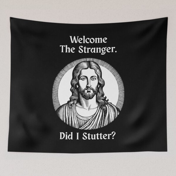 Item preview, Jesus - Did I Stutter B&W TPB designed and sold by Öhmlaut Sound, Music & Graphics.