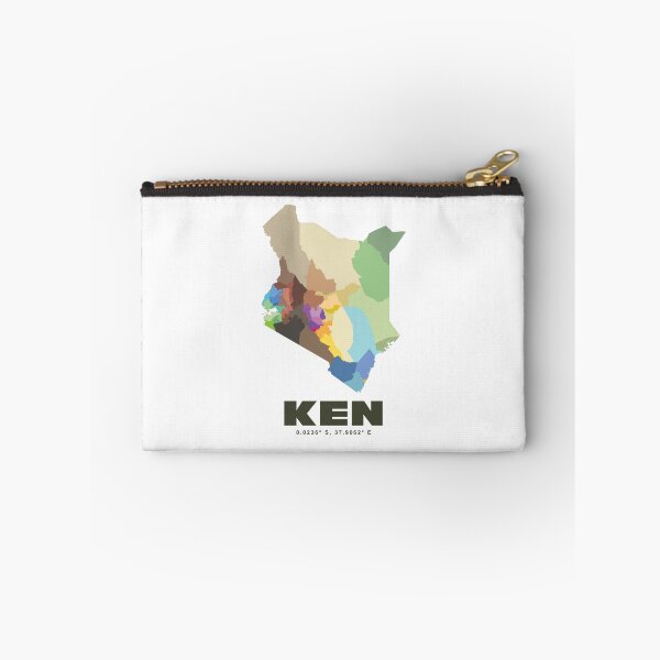 Item preview, Kenya Map Poster - Minimalist Country Map Print designed and sold by CartoPrints.