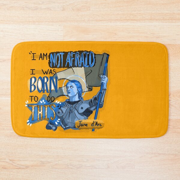 Item preview, "I am not afraid, I was born to do this" Joan of Arc designed and sold by taty101.