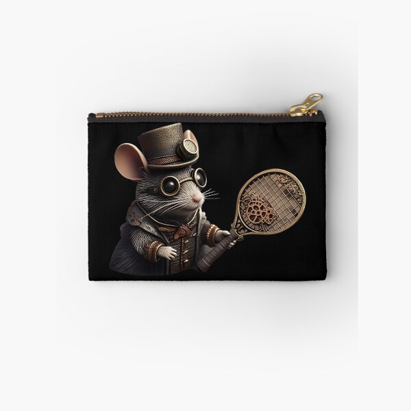 Item preview, Steampunk tennis playing mouse designed and sold by RickGoulet.