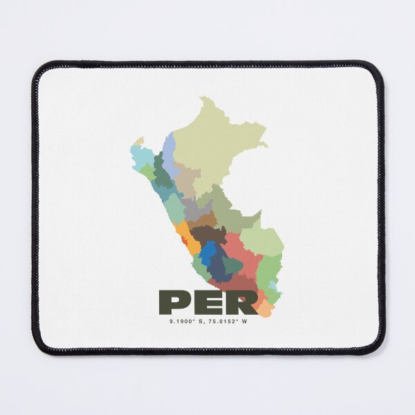 Item preview, Peru Map Poster - Minimalist Peru Country Map Print designed and sold by CartoPrints.