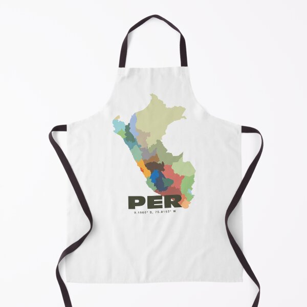 Item preview, Peru Map Poster - Minimalist Peru Country Map Print designed and sold by CartoPrints.