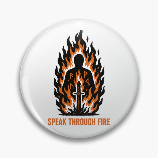 Item preview, Speak Through Fire – Flame of Transformation designed and sold by Dabis26.