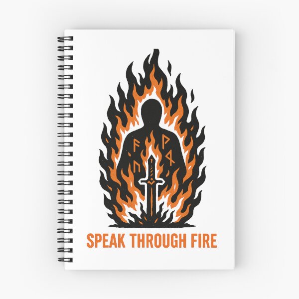 Item preview, Speak Through Fire – Flame of Transformation designed and sold by Dabis26.