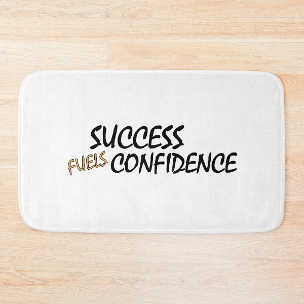 Item preview, success fuels confidence designed and sold by Positive Mindzet!.