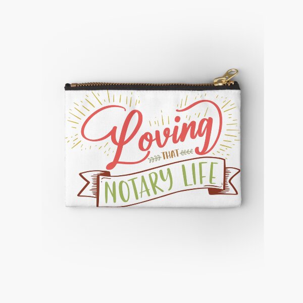Item preview, Loving That Notary Life | Fun Hand-Lettered Career Pride Design designed and sold by NotaryLife.