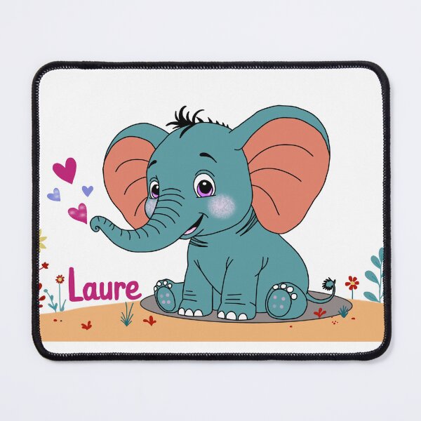 Item preview, Illustration with customizable elephant designed and sold by Agaline28.