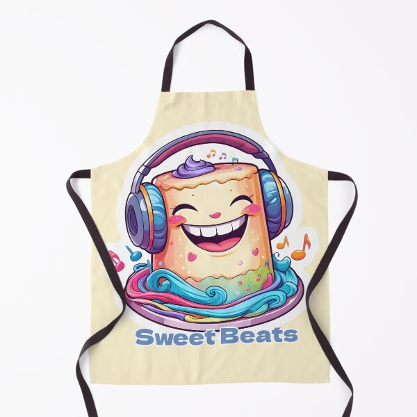 Item preview, Sweet Beats Cake Funny Music Dessert Design designed and sold by MythicCotton.