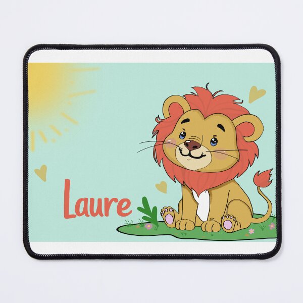 Item preview, Customizable lion cub illustration designed and sold by Agaline28.