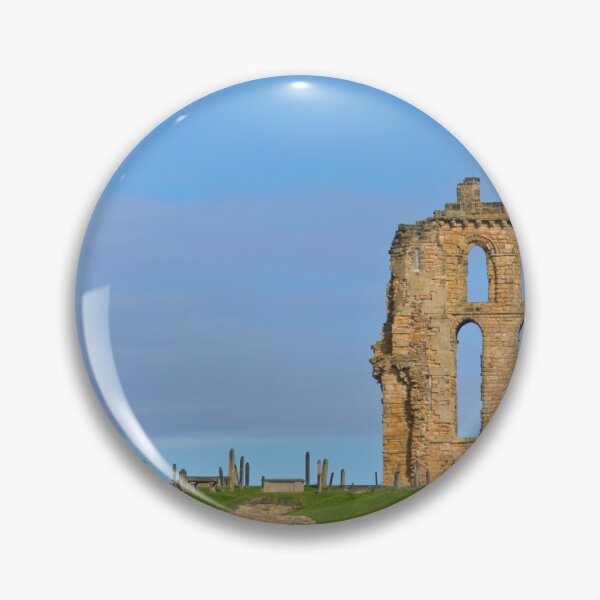 Item preview, Tynemouth Priory Ruins in Spring Sunshine designed and sold by Violaman.