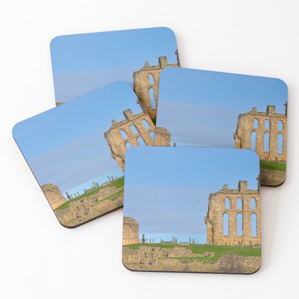 Item preview, Tynemouth Priory Ruins in Spring Sunshine designed and sold by Violaman.