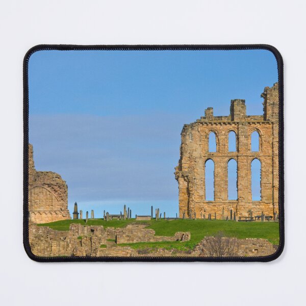 Item preview, Tynemouth Priory Ruins in Spring Sunshine designed and sold by Violaman.