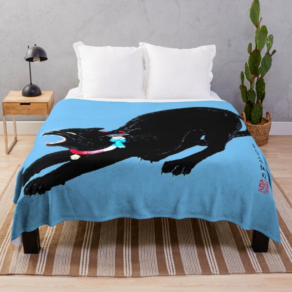 Item preview, Snarling Hissing Black Japanese Cat designed and sold by Pixelchicken.