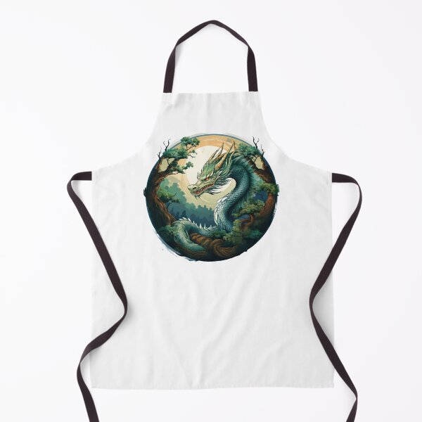 Item preview, Dragon – Sacred Lunar Guardian designed and sold by Gnome Grove.