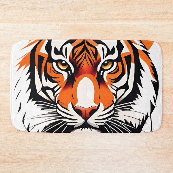 Item preview, tiger, wild cat, predator, abstraction designed and sold by DonnaBlankaArt.