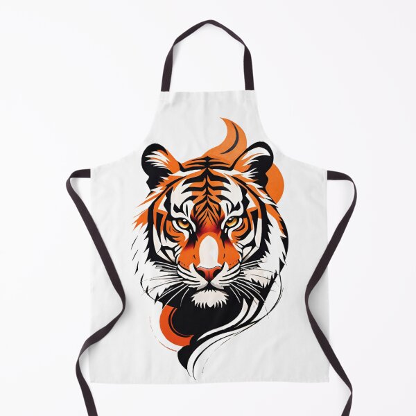 Item preview, tiger, wild cat, predator, abstraction designed and sold by DonnaBlankaArt.