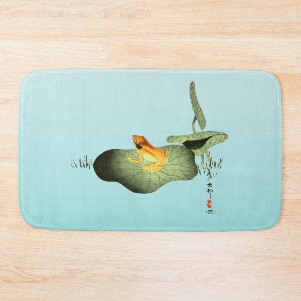 Item preview, Yellow Frog on Lotus Leaf designed and sold by Pixelchicken.