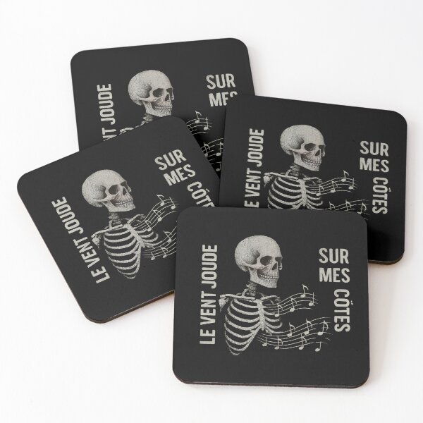 Item preview, French Skeleton Musical Quote  designed and sold by ATOTI.