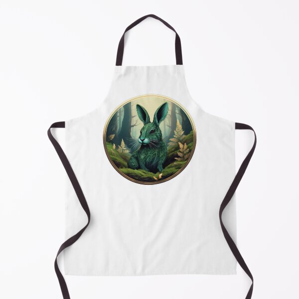 Item preview, Rabbit – Sacred Lunar Guardian designed and sold by Gnome Grove.