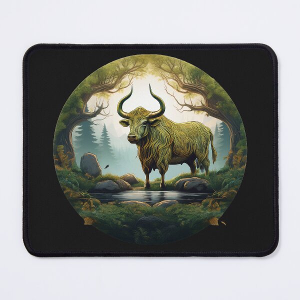 Item preview, Ox – Sacred Lunar Guardian designed and sold by Gnome Grove.