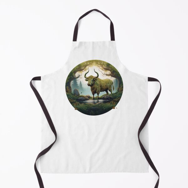Item preview, Ox – Sacred Lunar Guardian designed and sold by Gnome Grove.