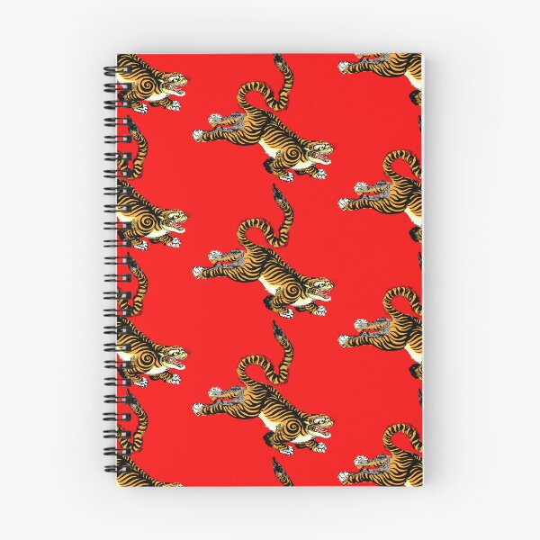 Item preview, Leaping and Jumping Japanese Tiger designed and sold by Pixelchicken.