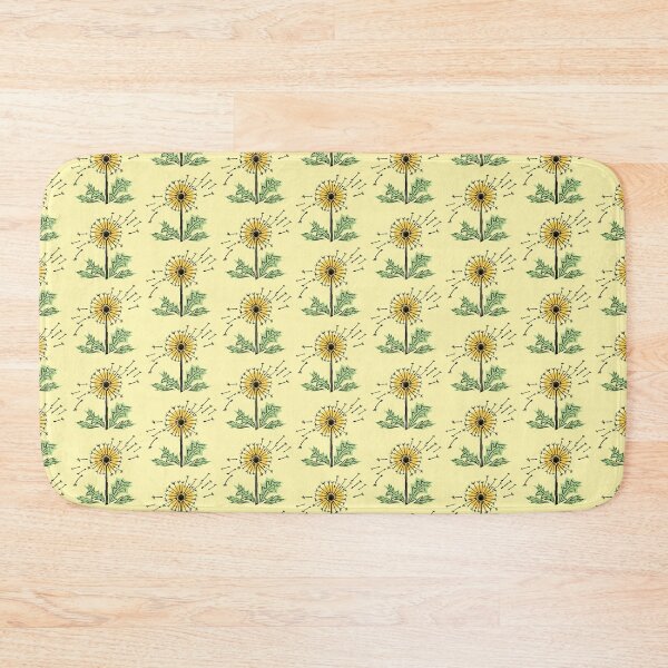 Item preview, Dandelion Block Print designed and sold by woolandbristle.