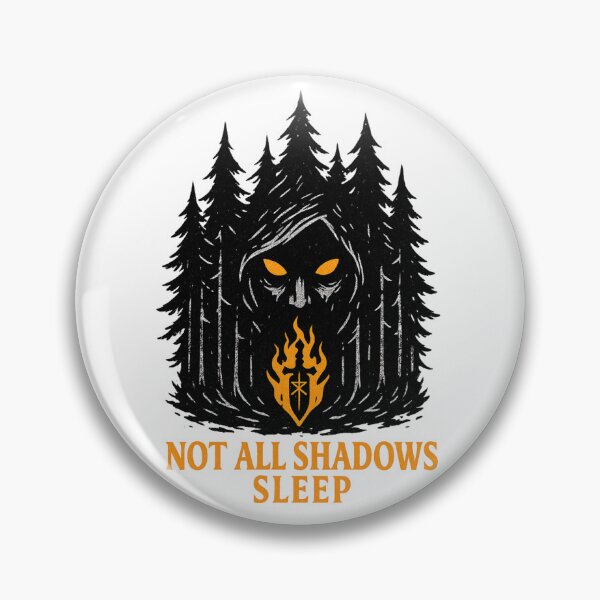 Item preview, Not All Shadows Sleep – Watcher of the Dark Woods designed and sold by Dabis26.