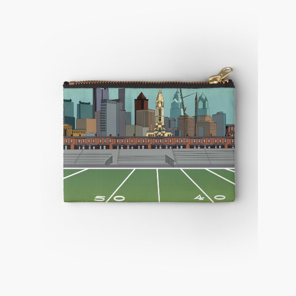 Aperçu de l'œuvre Horizon urbain surplombant un terrain de football – Art du paysage urbain créée et vendue par RCrizil.