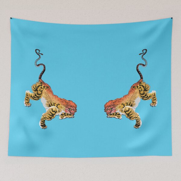 Item preview, Antique Japanese Tiger Monster Nue designed and sold by Pixelchicken.