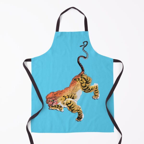 Item preview, Antique Japanese Tiger Monster Nue designed and sold by Pixelchicken.