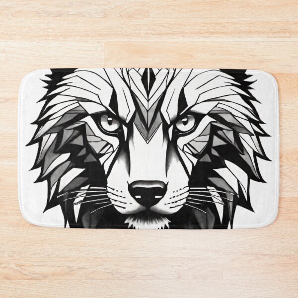 Item preview, wolf, wild dog, predator, abstraction designed and sold by DonnaBlankaArt.