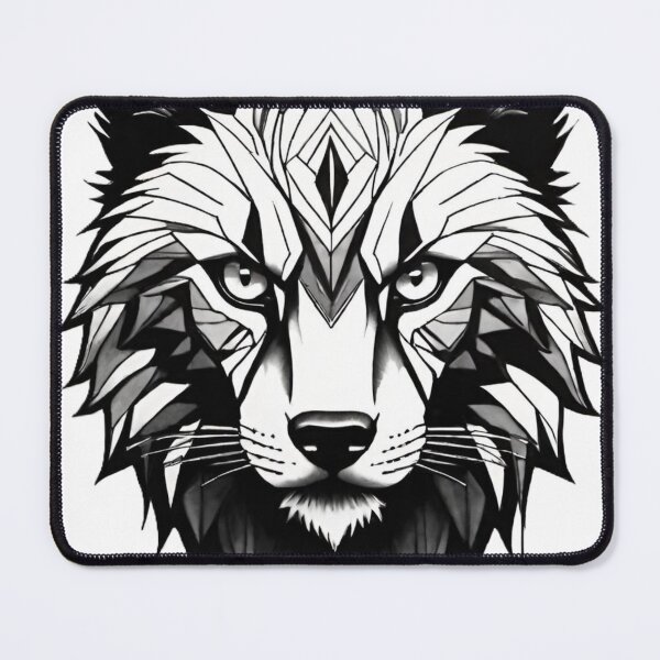 Item preview, wolf, wild dog, predator, abstraction designed and sold by DonnaBlankaArt.