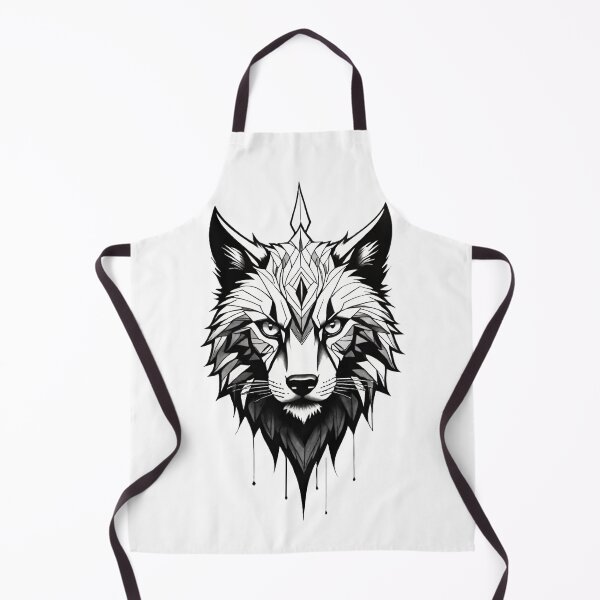 Item preview, wolf, wild dog, predator, abstraction designed and sold by DonnaBlankaArt.