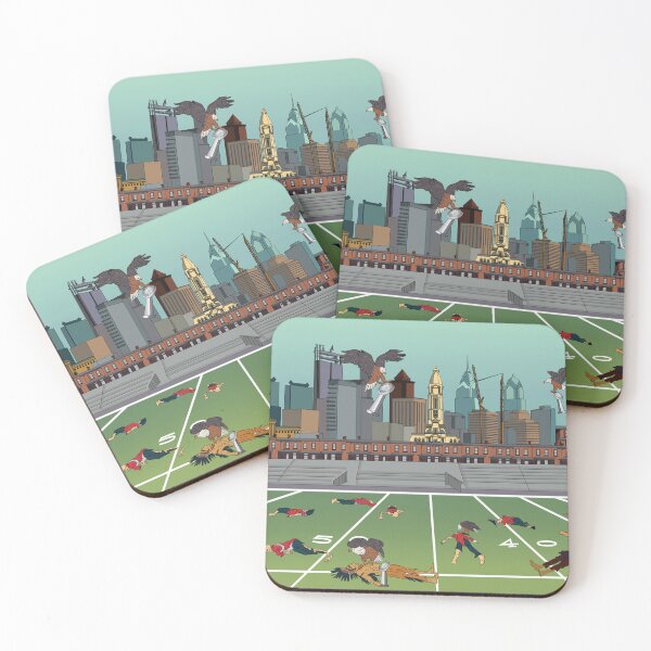Item preview, Epic Battle Scene – Eagles Triumph on the Gridiron designed and sold by RCrizil.