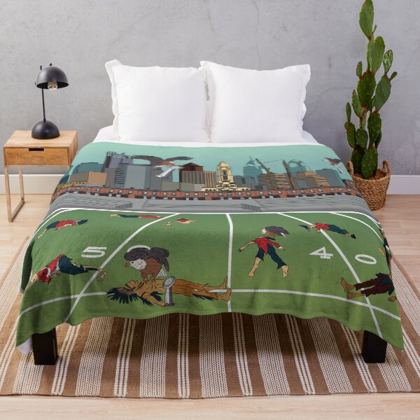 Item preview, Epic Battle Scene – Eagles Triumph on the Gridiron designed and sold by RCrizil.