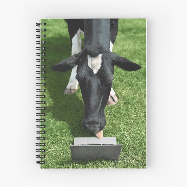 Item preview, Moomedia - Cow Licking Laptop - Unexpected Tech Support designed and sold by Keston Studios.