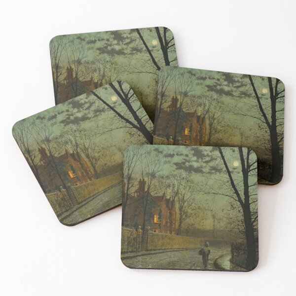 Item preview, After The Shower - John Atkinson Grimshaw designed and sold by darkgothicart.