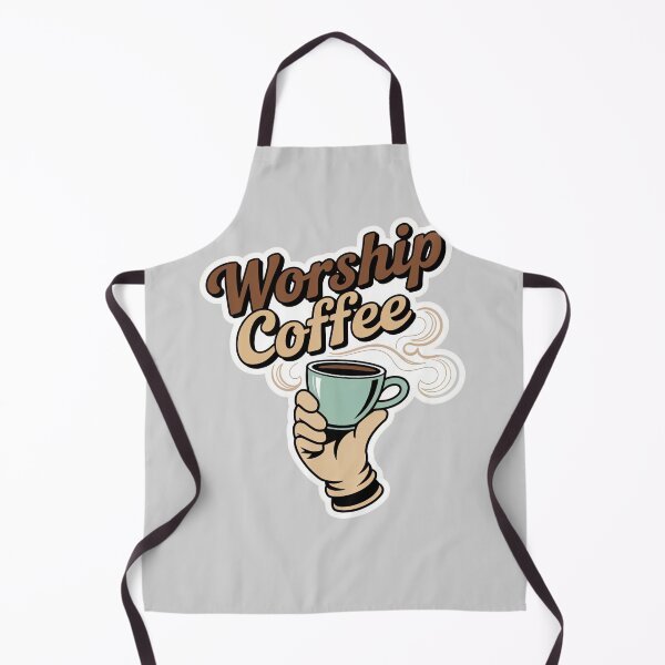 Item preview, Worship Coffee Sticker Retro – Vintage Coffee designed and sold by ARTReMi.