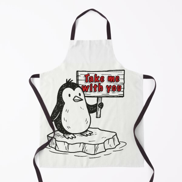 Item preview, Penguin Hopeful Hitchhiker designed and sold by ArdethBey.