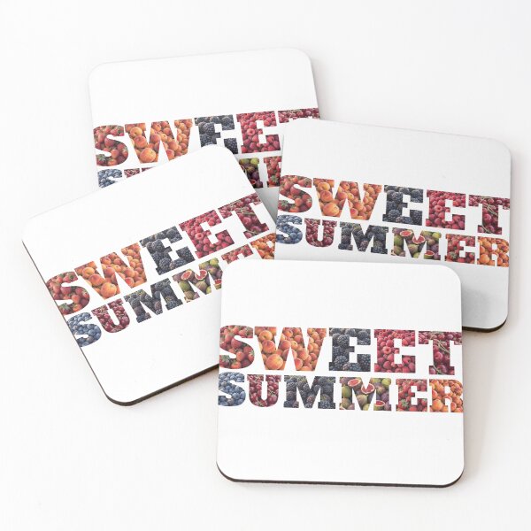 Item preview, Sweet Summer Fruits – Colorful Realistic Fruit Letters Art designed and sold by ArtiQreate.