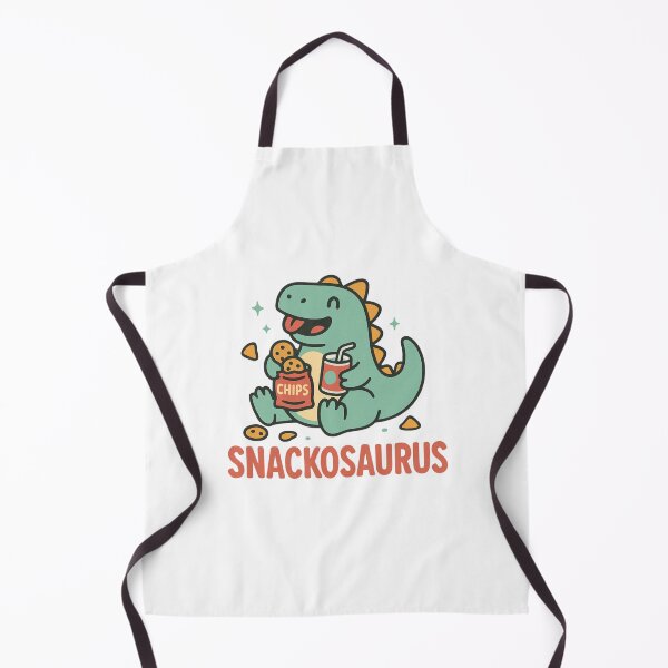 Item preview, Snackosaurus | Funny Cute Dinosaur Eating Snacks designed and sold by Designeerguy.