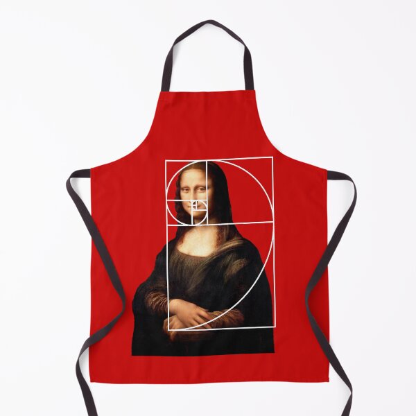Item preview, Leonardo da Vinci Mona Lisa Fibonacci Sequence designed and sold by Pixelchicken.