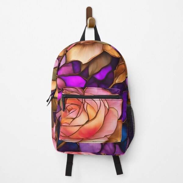Item preview, Stained Glass Roses Modern Elegant Collection designed and sold by TrendyDesigne412.