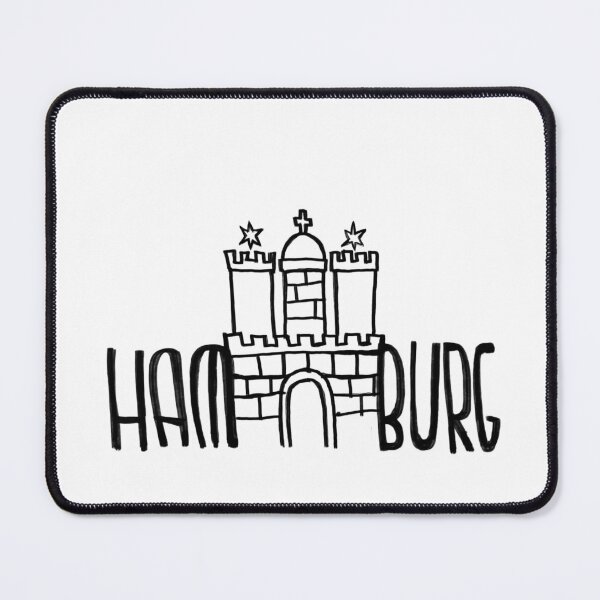 Artikelvorschau, Hamburg Wappen entworfen und verkauft von badlydrawnbabe.